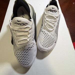 Nike Air 270 White and Black Sneakers